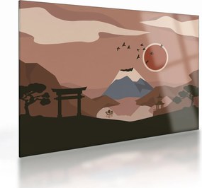 Tablou pe sticlă - Japonia N⁰1 (70x50 cm)