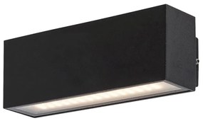 Aplica de perete exterior IP54 LED Mataro negru