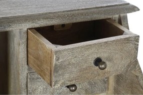 Secrétaire în stil French Provincial, din lemn masiv de mango, cu finisaj vintage, „Voltaire”