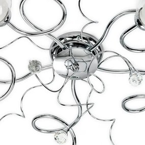 Lustră aplicată ONLI WENDY 5xE14/6W/230V crom lucios