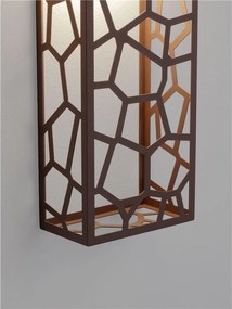 Aplica LED pentru exterior design arhitectural RAGNO corten