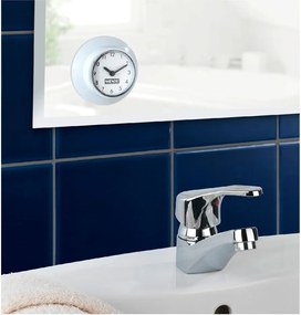 Ceas autoadeziv pentru baie Wenko Wall Clock, alb