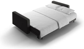 Canapea gri închis extensibilă, cu spațiu de depozitare 222 cm Bali – Cosmopolitan Design