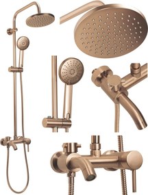 Set dus Rea Luis Brush Copper