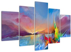 Tablou - Apus de soare (150x105 cm)