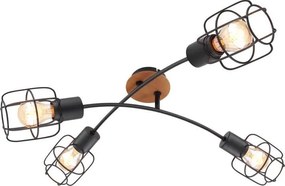 Globo 54037-4D - Lustră aplicată WILLA, 4xE27/40W/230V