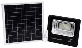 Proiector LED solar dimabil LED/20W/6V 6000K IP65 + telecomandă