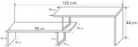 Comoda TV Ovit - Pine