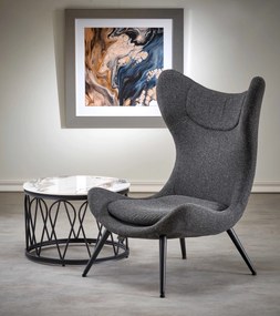 Fotoliu relax Aletha (antracit + negru). 1039481