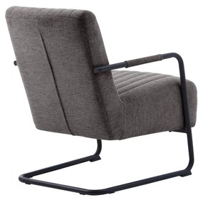 Fotoliu gri închis Trout – Unique Furniture