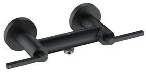Baterie de dus, negru mat Negru mat