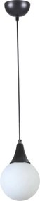 Lustra 846STL5237, negru, metal, 15x25-70 cm