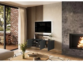 Comodă TV gri antracit 138x45 cm Piana – Germania