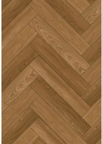 Mexen Overland Park panouri din vinil cu model spic 635 x 127 mm SPC 6,5 mm substrat 1,5 mm, 4 V-Fugă, Jatoba