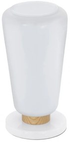 Veioza, lampa de masa, diam.13,5cm, H-26cm, finisaj lemn, Pentone 93691 EL