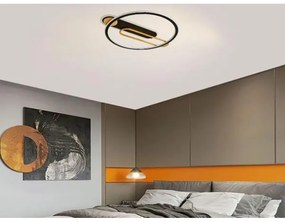 Plafonieră LED dimabilă LED/60W/230V 3000-6500K negru + telecomandă