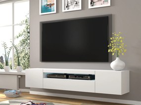 Masă TV/Dulap Aurora 200 (Alb mat). 1057697