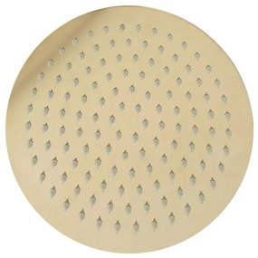 Cap de dus Rea auriu periat 25cm