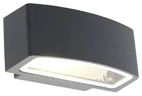 Lampă modernă de perete pentru exterior grafit 14,3 cm IP44 - Latina