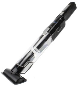 Aspirator portabil TurboTronic TT-LUX500, Li-Ion 2600 mAh, 90W, 12kPA, 150ml, Autonomie pana la 12 min, HEPA, 2 viteze, Negru