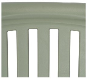 Scaun de dining verde din plastic Alia – Ixia