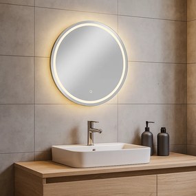Oglindă LED AVENBERG WAVE Ø70