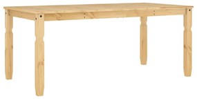 4005720 vidaXL Masă de sufragerie "Corona", 180x90x75 cm, lemn masiv de pin