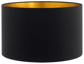 Lampadar LED TUNJA, 1 x E27, 20W, 230V, Ø 38 cm, crom mat / negru