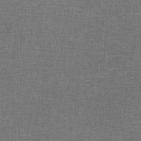 Scaune de bucatarie pivotante, 2 buc., gri deschis, textil 2, Gri deschis