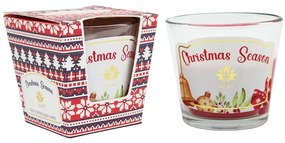 Lumânare parfumată în sticlă Aroma ChristmasTimes, 120 g