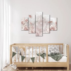 Tablou - Flori roz (150x105 cm)