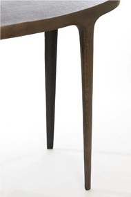 Măsuțe auxiliare 2 buc. rotunde din metal 33x70 cm Arica – Light &amp; Living