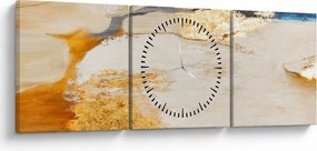 Tablou - Abstract (cu ceas) (90x30 cm)