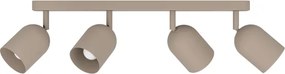 Eglo 44164 - Corp de iluminat cu spoturi TILSTON 4xE14/40W/230V bej