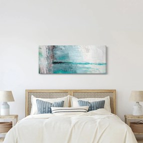Tablou - pictură abstractă în ulei (120x50 cm)