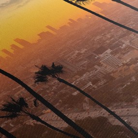 Tablou - Panorama din Los Angeles (90x60 cm)