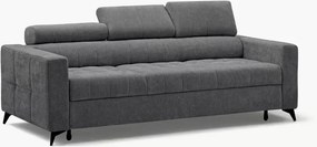 Canapea extensibilă Nardo - chenille gri Vibe 95