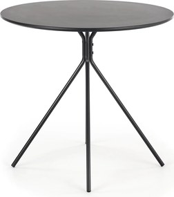 OFERTA Masa de dining neagra PHANTOM 80x80 clasa II