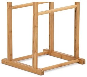 Suport de haine Paul, bambus, 39 x 35 x 103 cm