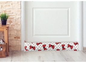 Pernă de etanșare Bellatex LIN Fundă roșie, 15 x 85 cm