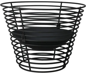 Șemineu din metal Modesto, 53 x în. 40 cm