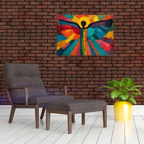 Tablou - Înger pictat (70x50 cm)