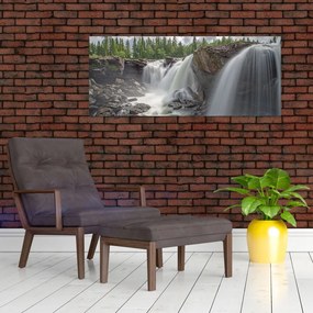 Tablou cu cascade (120x50 cm)