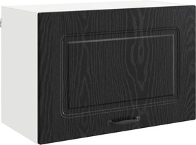 vidaXL Dulap de bucătărie cu ușă Kalmar Stejar Negru 60 x 31 x 40 cm