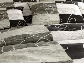 Lenjerie de pat din crep KASPARO BLEND gri hotelova capsă Dimensiune lenjerie de pat: 70 x 90 cm | 140 x 200 cm