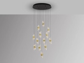 Lustra LED suspendata design elegant Iliada 13L