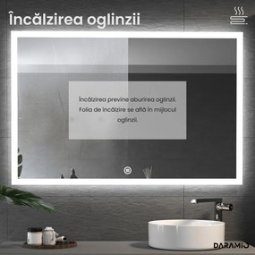 Oglindă cu iluminare LED F5