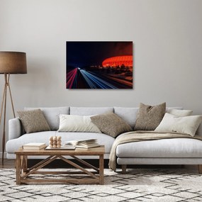 Tablou pe sticlă cu autostrada (70x50 cm)