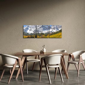 Tablou - Maroon Peak (cu ceas) (90x30 cm)