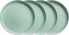 Mäser Set de farfurii de desert 4 bucăți AQUATA – 21 cm, verde